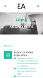 Mobile Screenshot of enterprisearchitecture.dk